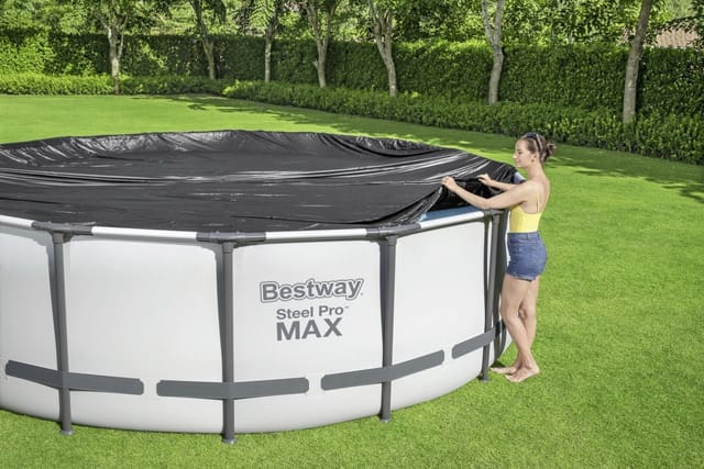 Abdeckplane für oberirdisches Rundbecken 549 cm Bestway 58039