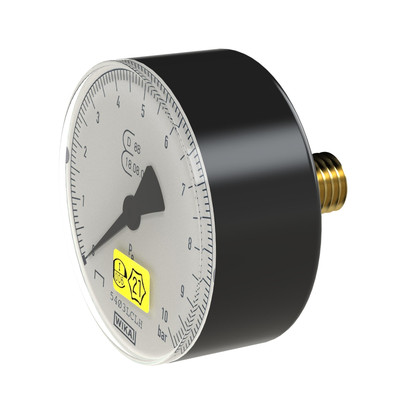 Manometer Ø 80 mm, eichbar, G 1/4, Anschluss hinten (39.706)