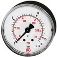 Standardmano, Kunststoff, G 1/4 hinten, 0 - 1,6 bar/23 psi, Ø 63 (213-KD) Bild 2