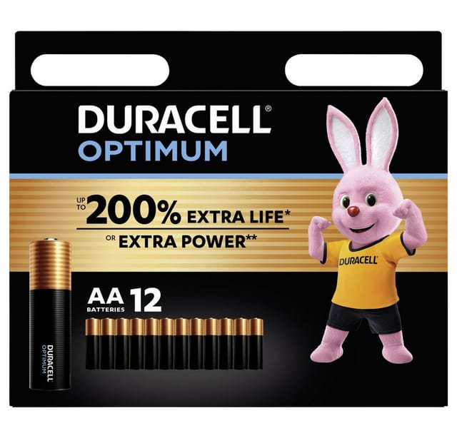 MN1500 aa Mignon Batterie Optimum 12er Blister - Duracell