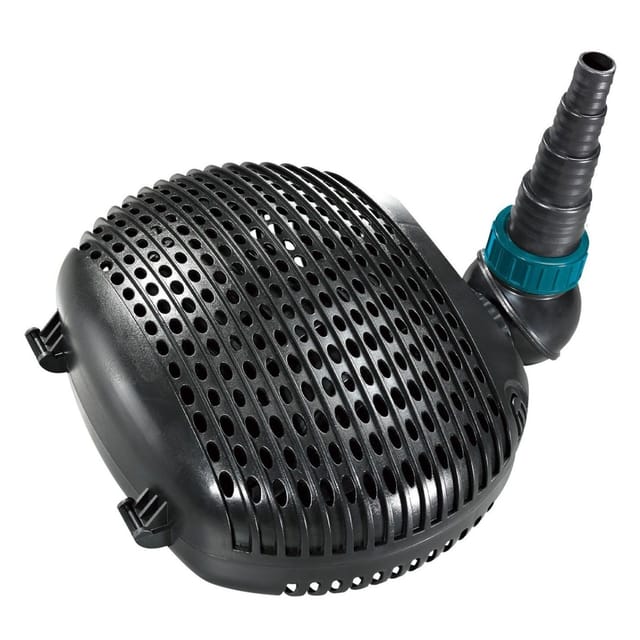 AquaForte EC-8000 Teichpumpe - 8.000 L/Std. - 70W - Förderhöhe 4,5 m - Korngröße 6 mm - Energieeffizient - Geeignet für Süß- & Salzwasser