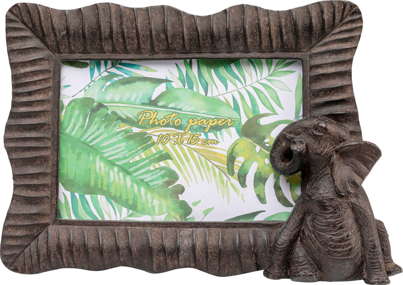 Kare Design Bilderrahmen Safari 15x10cm, Elefant oder Hippo Bild 3