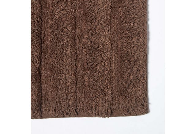 HOMESCAPES WC Vorleger Spa Supreme Braun