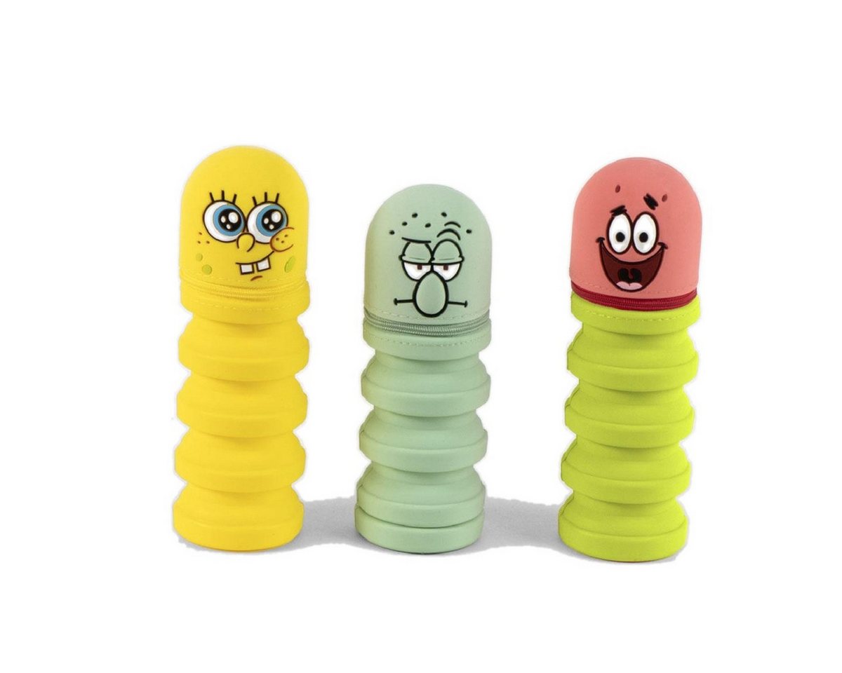 Spongebob Schwammkopf Federmäppchen aus Silikon für ältere Kinder, (1-tlg) Bild 2