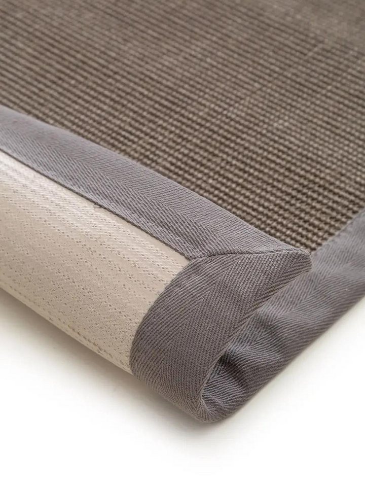 benuta Sisalteppich Sana, quadratisch, Höhe: 5 mm, 100% Sisal Naturfaser, Teppich Wohnzimmer, Esszimmer, Schlafzimmer