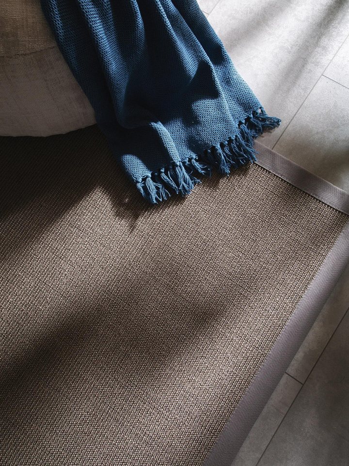 benuta Sisalteppich Sana, quadratisch, Höhe: 5 mm, 100% Sisal Naturfaser, Teppich Wohnzimmer, Esszimmer, Schlafzimmer Bild 4