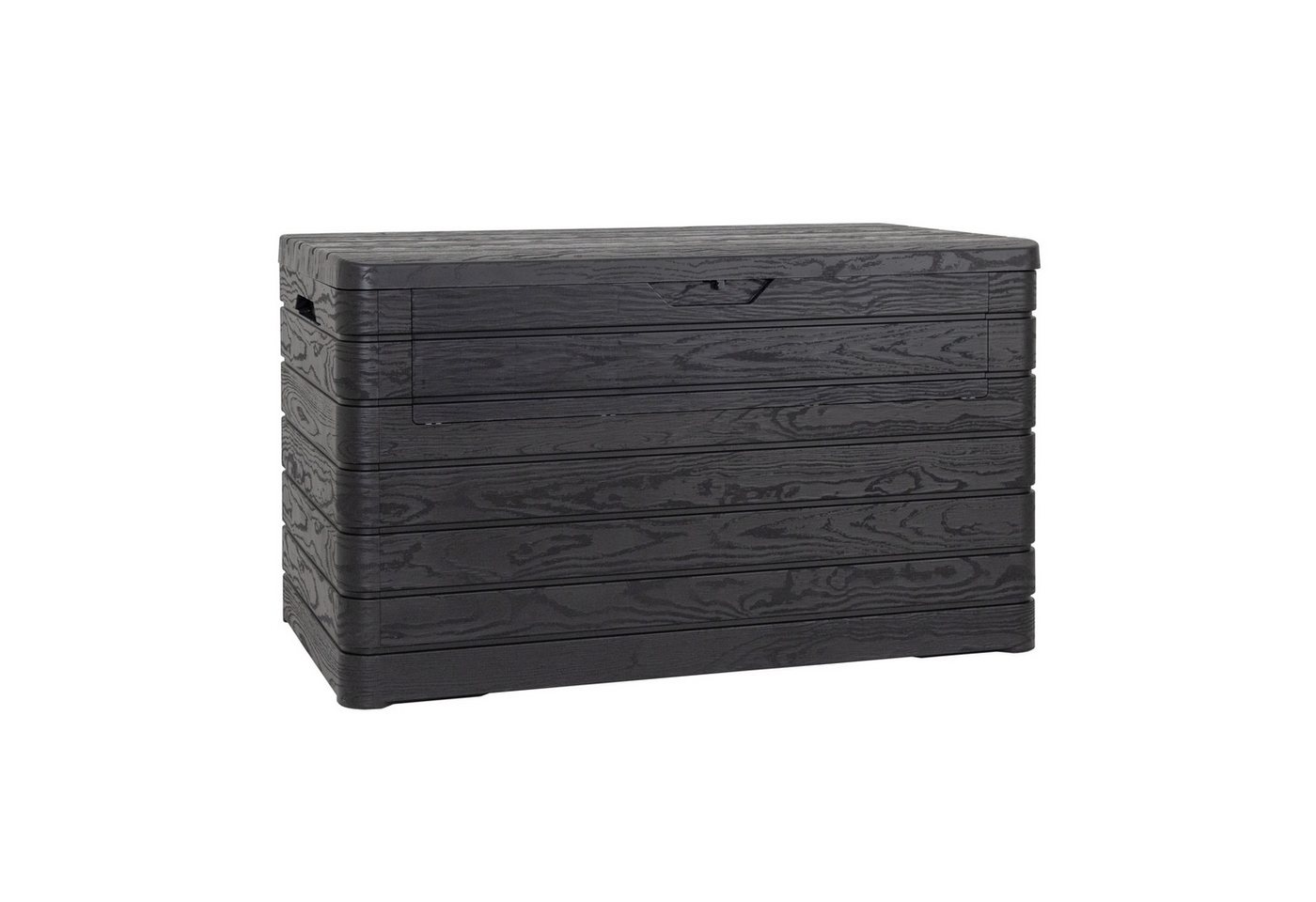 Koll Living Gartenbox Nora 970 Liter aus Kunststoff, 147 x 83 x 85 cm, mit Frontklappe, abschließbar, mit Gasdruckfedern Bild 2