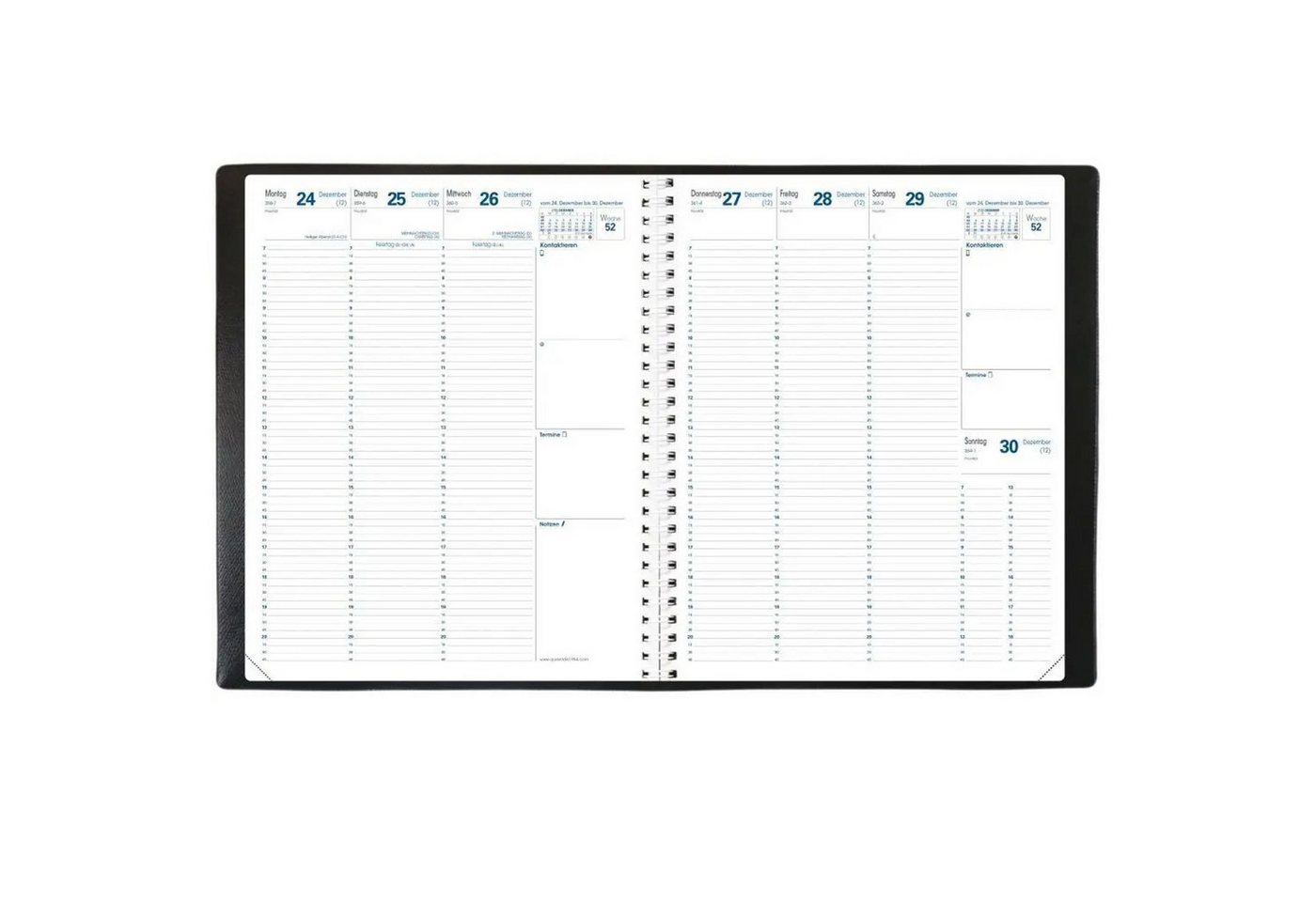 Quo Vadis Taschenkalender EUREQUART Einlage S DE 2027 Bild 2