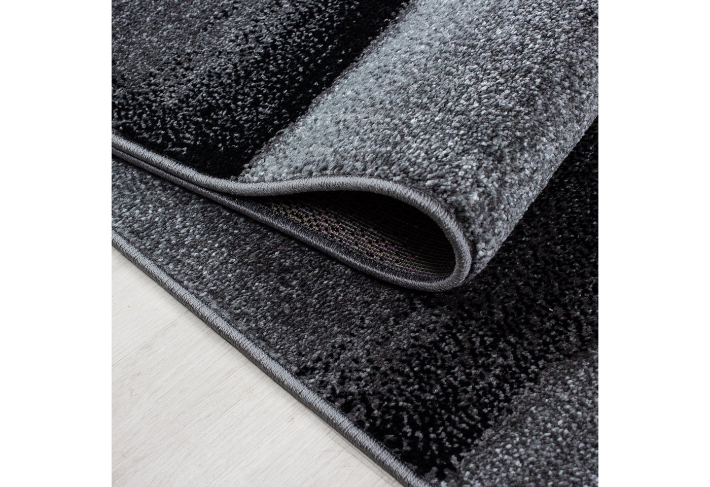 SIMPEX24 Teppich Ombre Design, Läufer, Höhe: 11 mm, Kurzflor Teppich Wohnzimmer Ombre Design Teppich im Modern Stil Bild 2