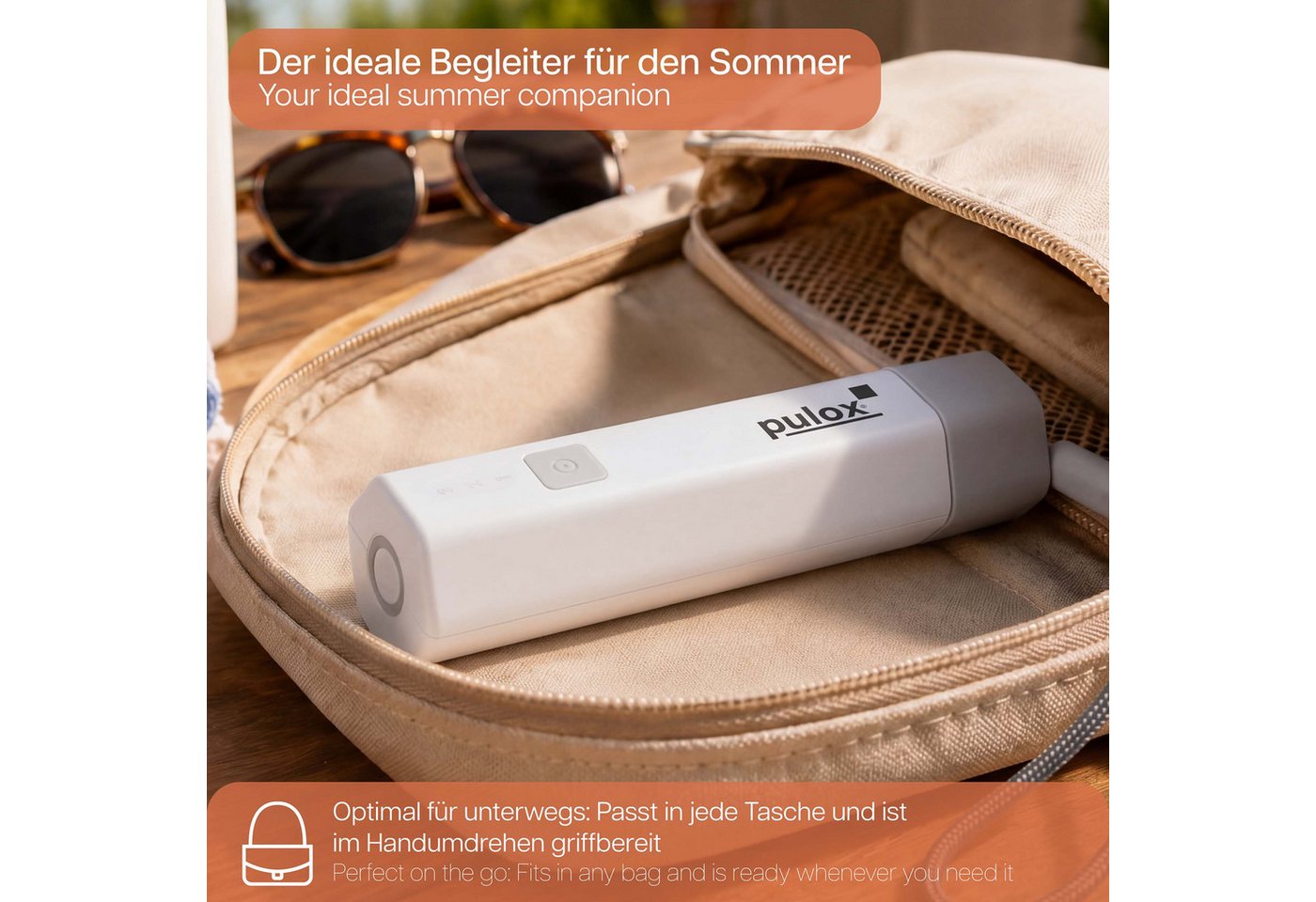 pulox Insektenstichheiler IBH-100 Insektenstichheiler - Elektrischer Heizstift gegen Juckreiz Bild 5