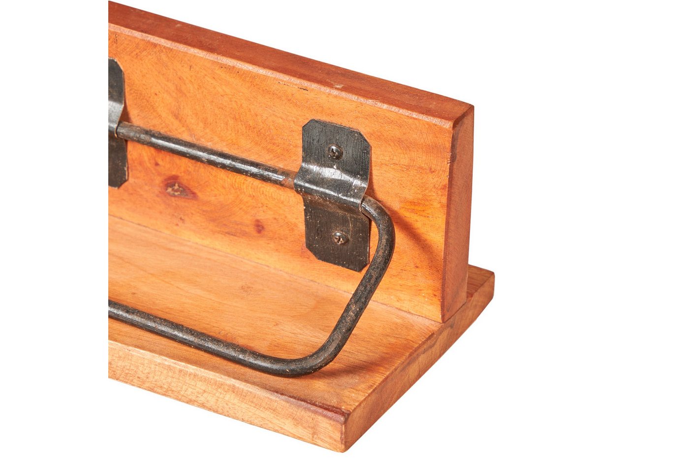 DESIGN DELIGHTS Toilettenpapierhalter TEAK TOILETTENROLLENHALTER "SLEEKI Bild 5