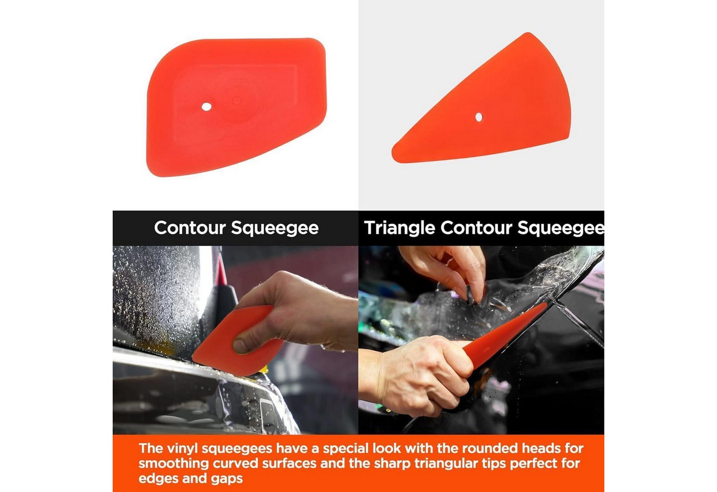 LuxusKollektion Fensterfolie Autofolien Tönungsfolie Set, Werkzeug Kit, Rakel Schaber Messer 10 Bild 2