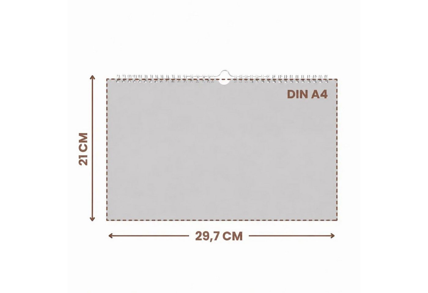 Alpha Edition Wandkalender Monatsplaner 1M/1S Farbenfroh 2027 Bild 3