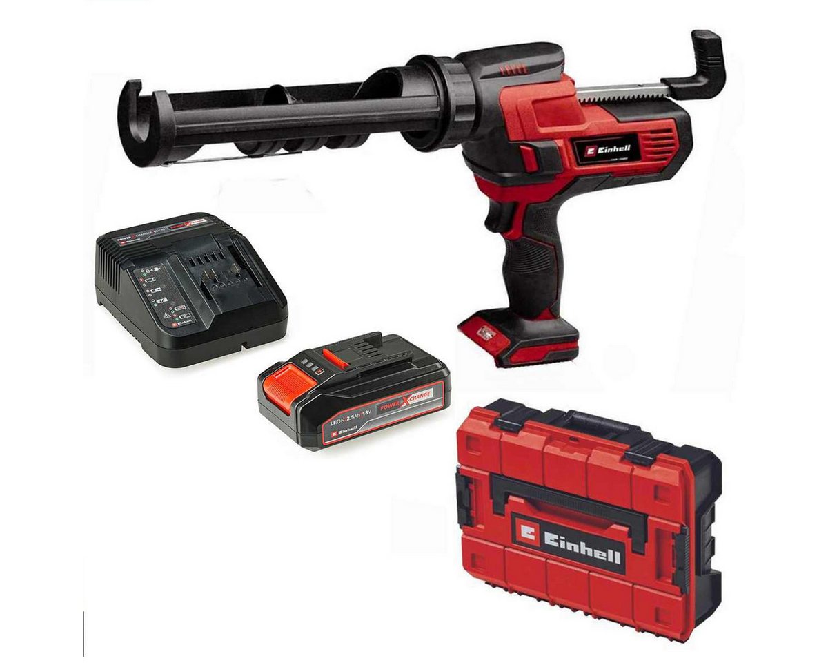 Einhell Akku-Kartuschenpistole Kartuschenpistole TE-SG 18/10 Li +2.5 Ah Akku & Ladegerät + Koffer Bild 5