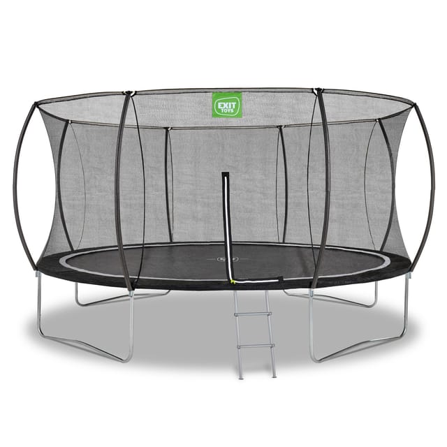Exit Black Edition Trampolin ø427cm - schwarz