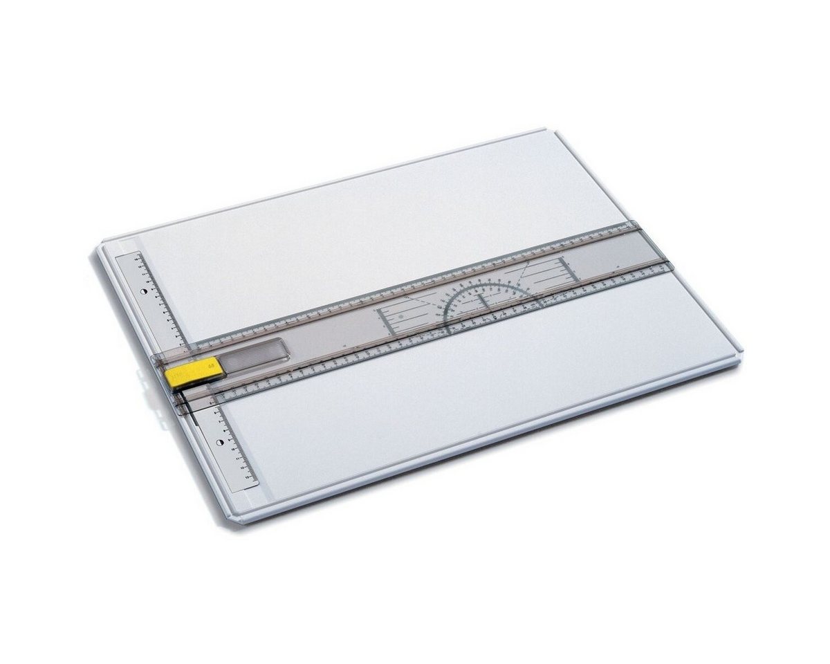 ARISTO Zeichenschablone Zeichenplatte Economy-Board A3 schlagfester Kunststoff grau