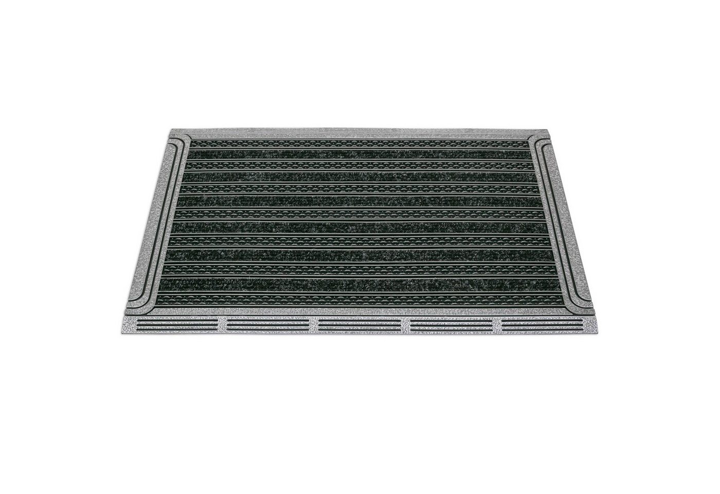 Metzker® Fußmatte Fußabtreter Fußmatte Eingangsmatte für Innen und Aussen, Rechteckig Grid Bild 4