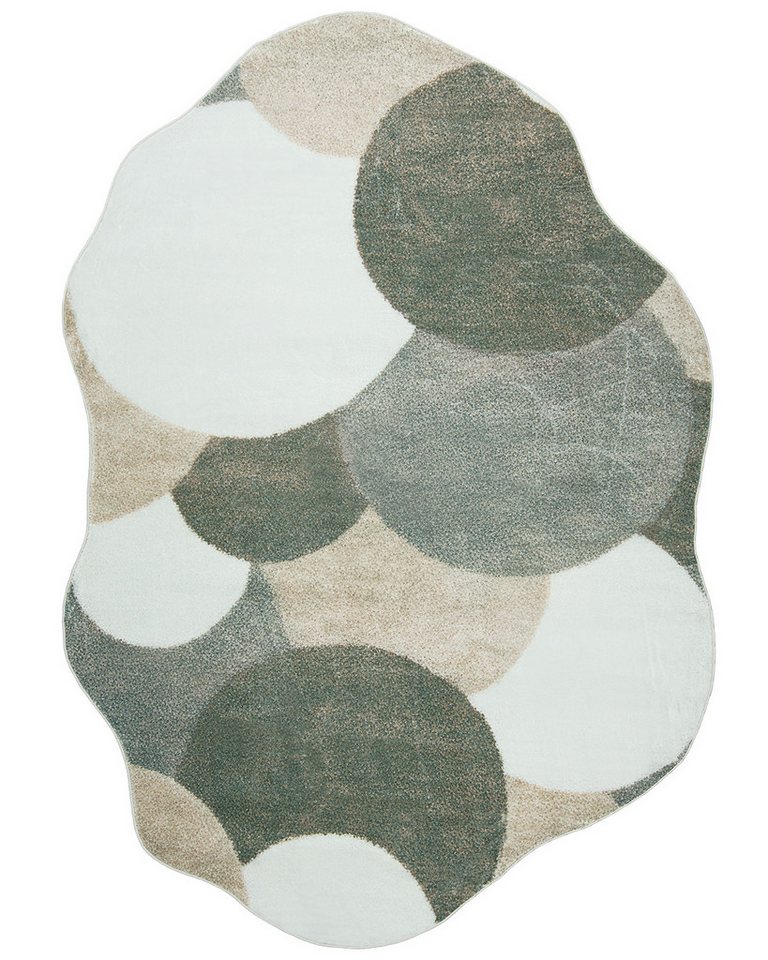 Mazovia Designteppich Designteppich Modern Geometrisch Wohnzimmer, Esszimmer, Diele, 120 x 160 cm, Fußbodenheizung Bild 3