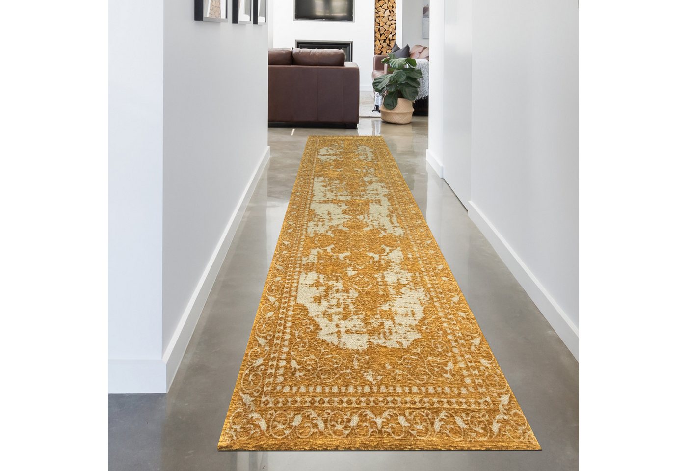 Carpetia Teppich Modernes Musterdesign, rechteckig, Höhe: 9 mm, pflegeleicht und strapazierfähig Bild 4
