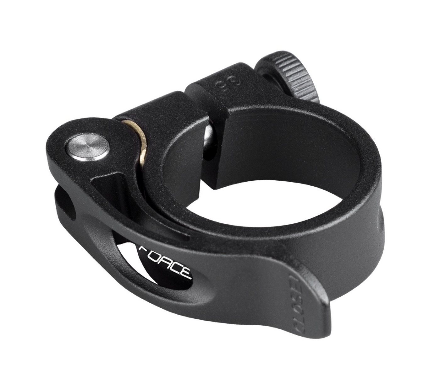 FORCE Sattelklemmring Sattelklemme FORCE QR 34.9 mm aus Alu in schwarz