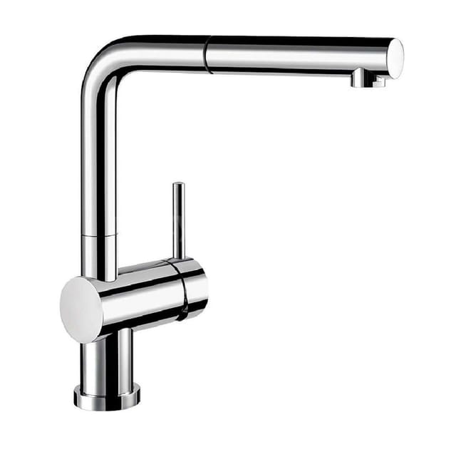 Blanco - Linus s - Küchenarmatur, mit ausziehbarem Anschluss, Chrom 512402
