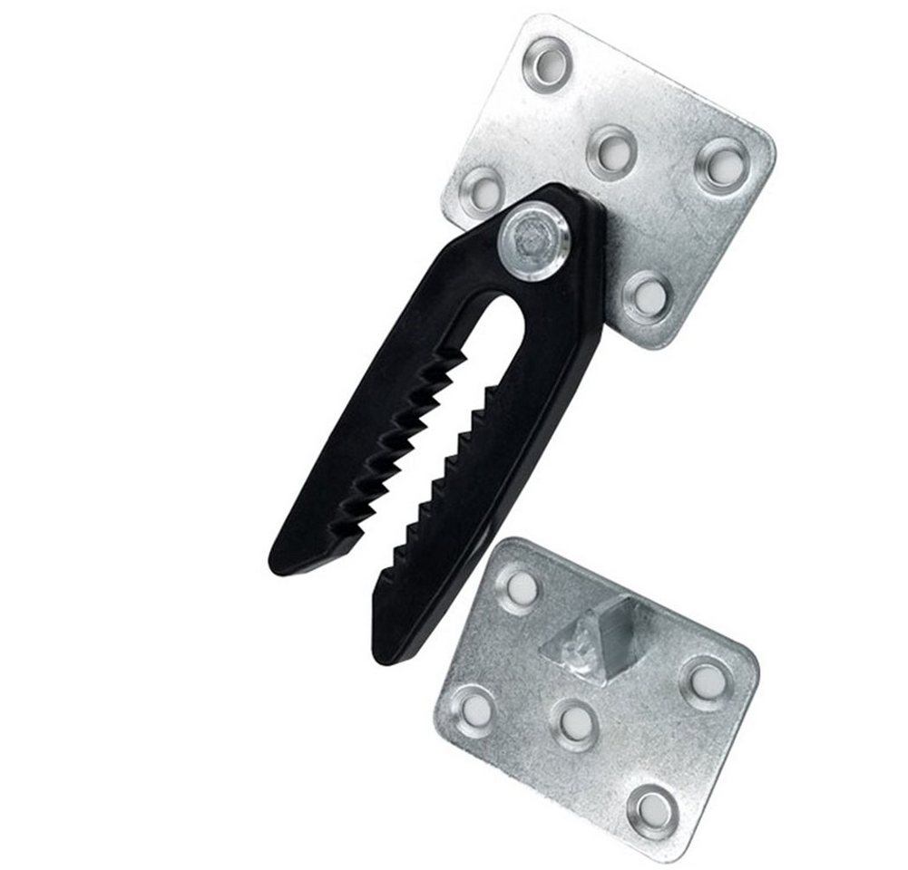 BAYLI Flachverbinder 4 Paar Möbel Steckverbinder, Couchverbinder, Schnapp-Verbinder für Bild 3