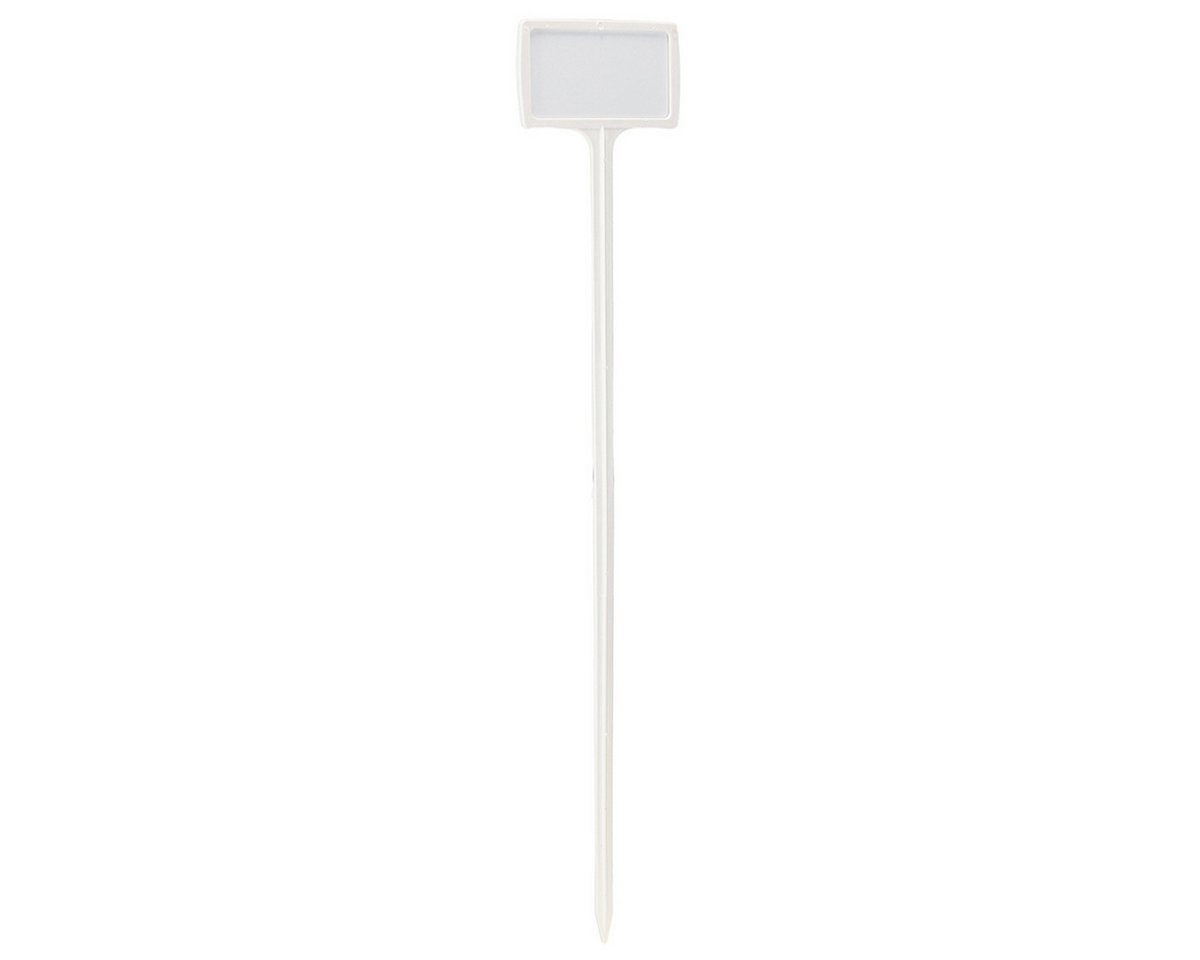 Viana Bastelband Pflanzensteckschild zum Wechseln wetterfest 40cm 10er Set, 10 Stück