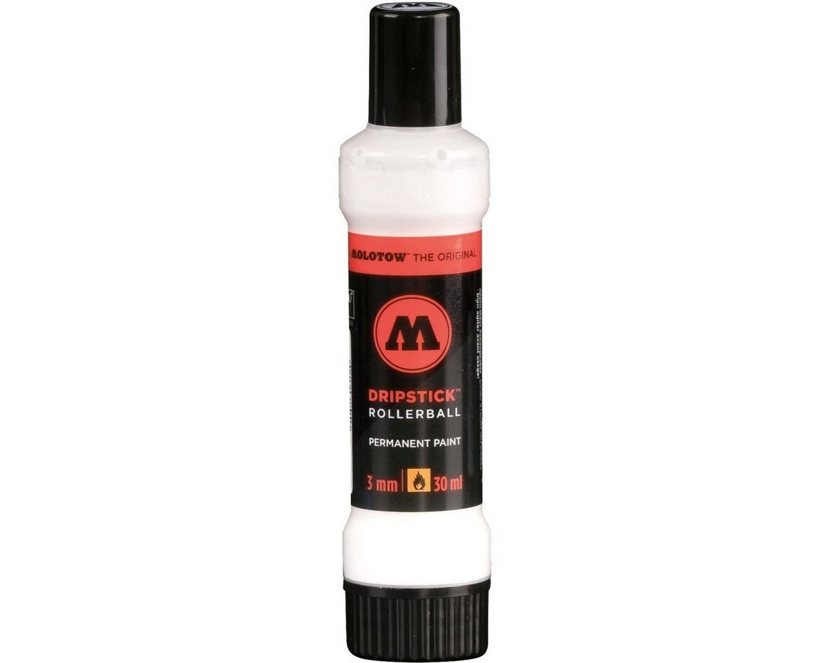 MOLOTOW Permanentmarker Permanentmarker Dripstick 862DS nachfüllbar 3mm signalweiß