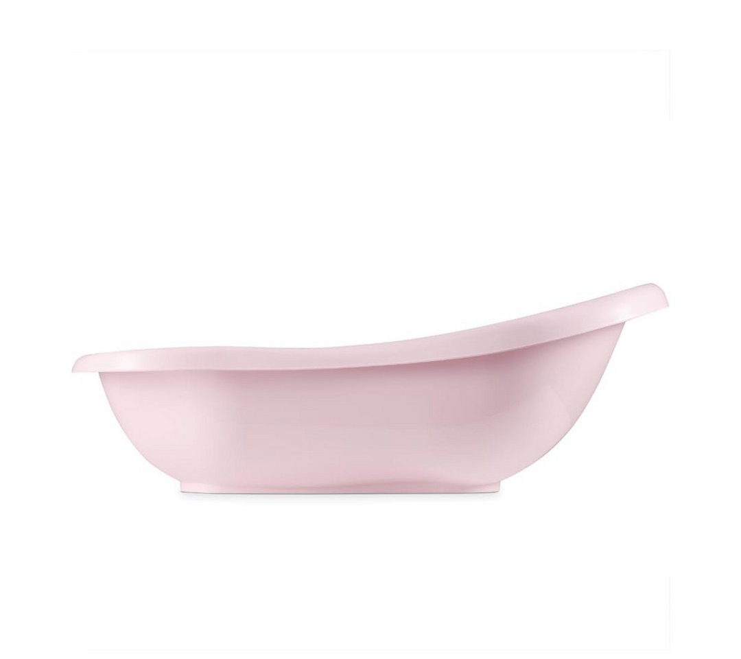 Hylat Baby Babybadewanne Hylat Baby Babybadewanne mit Gestell, TÜV Rheinland zertifiziert, Lite, (2-tlg), Hylat Baby Babywanne mit Gestell Rosa