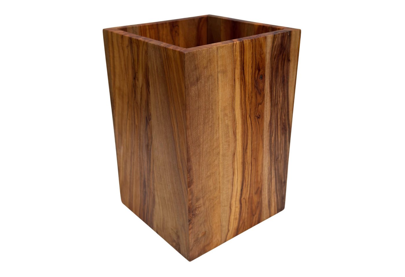 medina mood Kochbesteckhalter "The Cube" Zeitloser Küchenutensilienhalter aus Olivenholz, (1-tlg) Bild 2