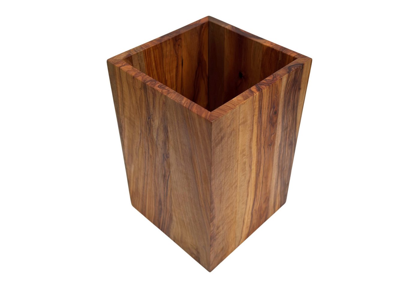 medina mood Kochbesteckhalter "The Cube" Zeitloser Küchenutensilienhalter aus Olivenholz, (1-tlg) Bild 5