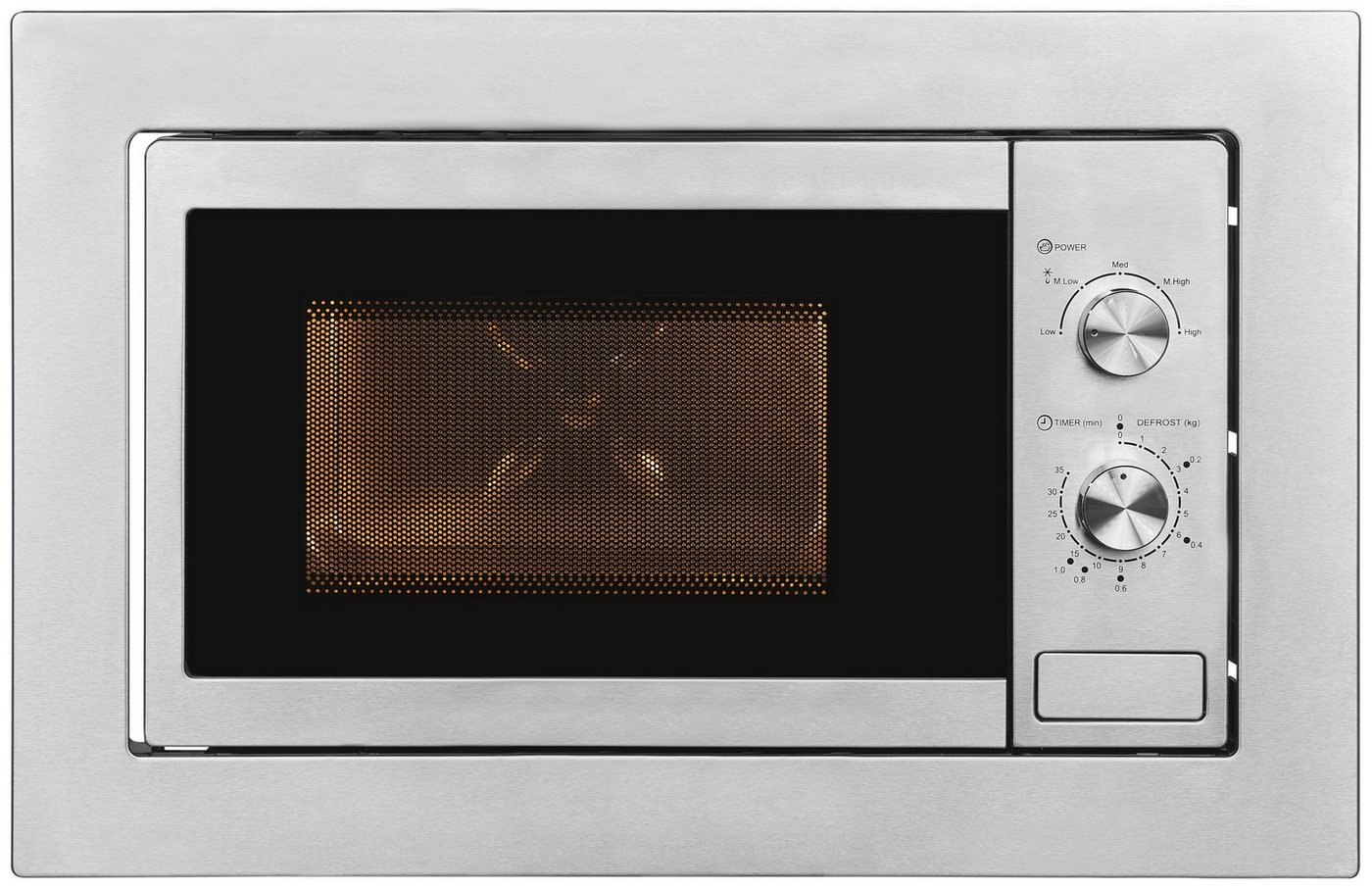 exquisit Einbau-Mikrowelle EMW10-020, Mikrowelle, 20 l, 2-in-1 Gerät: Auftauen und Aufwärmen – Genuss im Handumdrehen Bild 2