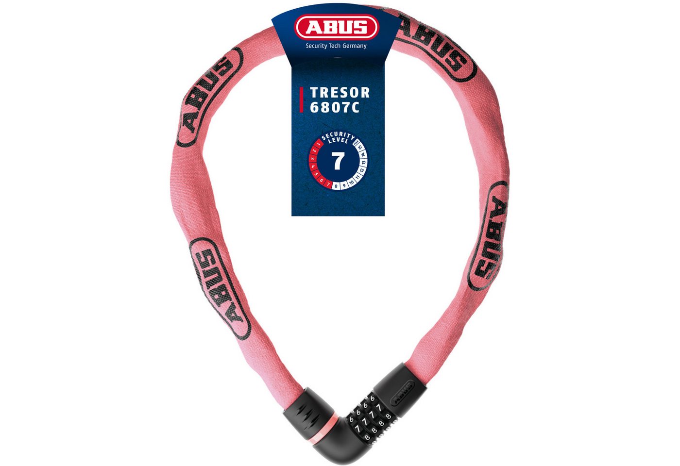 ABUS Kettenschloss Tresor 6807C Bild 2