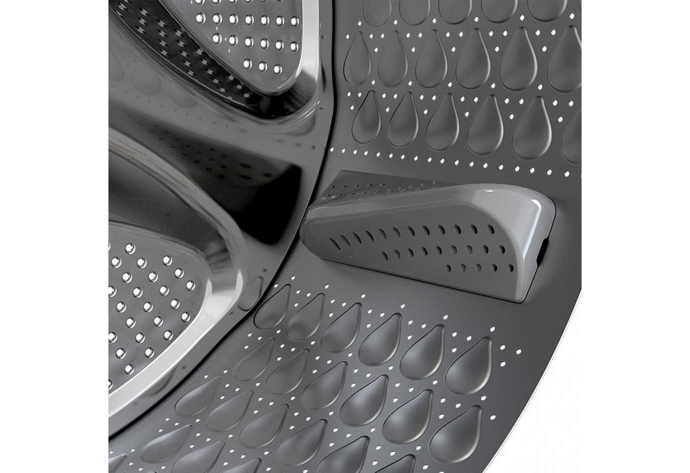 BEKO Waschmaschine WMOFE741, 7 kg, 1400 U/min, Dampf gegen Flecken, vergessene Wäsche einfach nachlegen Bild 3