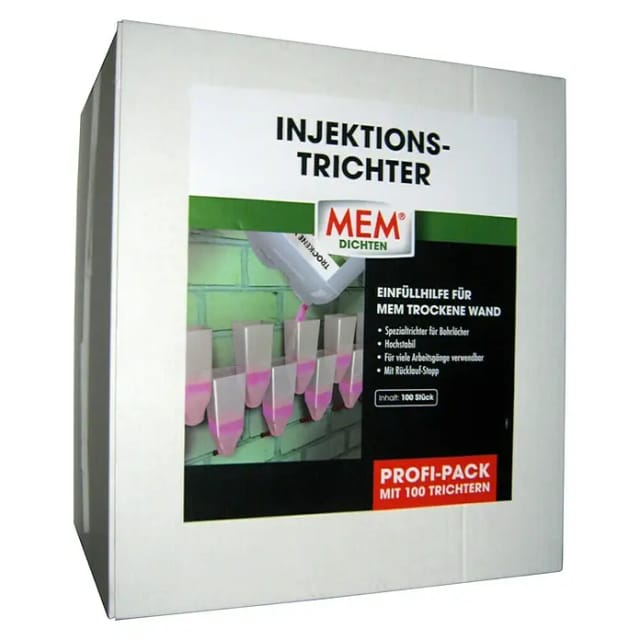 Injektionstrichter 100er Set - MEM