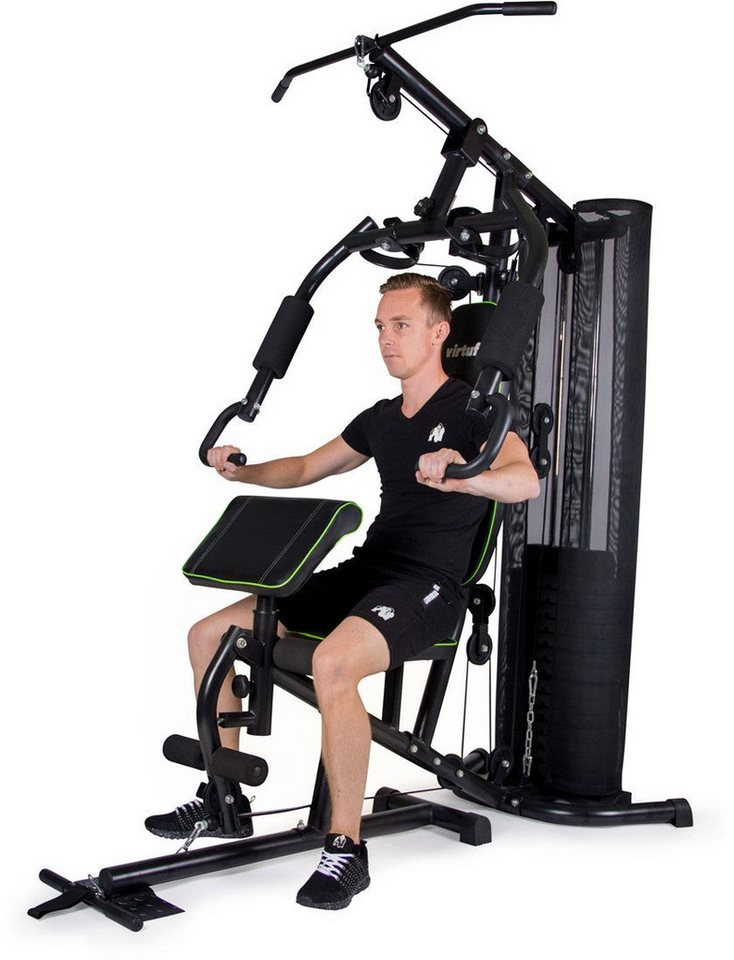 VirtuFit Kraftstation VirtuFit Krachtstation Homegym KH100 mit Seilzug Bild 2