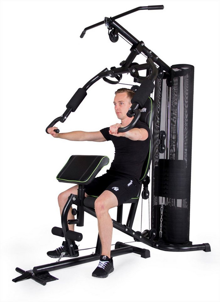 VirtuFit Kraftstation VirtuFit Krachtstation Homegym KH100 mit Seilzug Bild 3