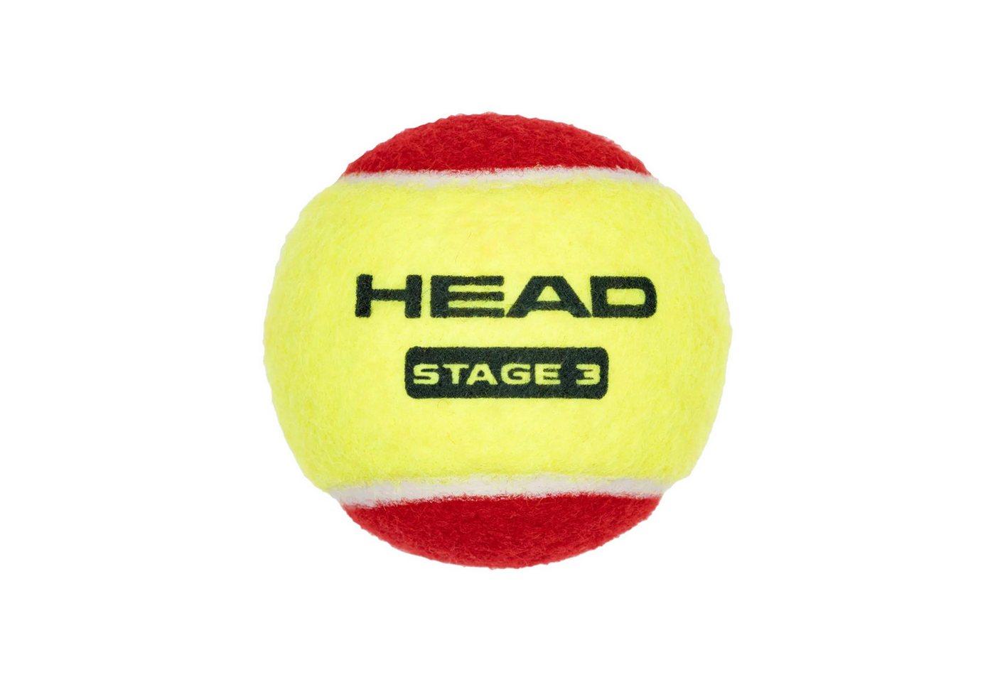 Head Tennisball Stage 3 Red - 3 Tennisbälle - Play and Stay Ball - (3er Dose)