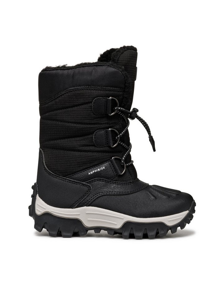 Geox Schneeschuhe Geox Schneeschuhe J Himalaya Boy B Abx J46FRA 0FU50 C9999 S Schwarz