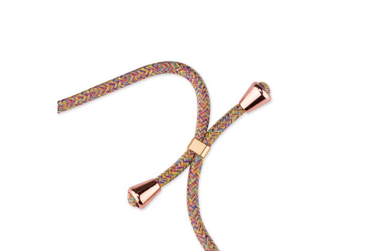 betterfon Handykette für Realme C21Y / C25Y Handyhülle mit Band & Kordel Bumper Rainbow, Hände frei – mit Silikonhülle & Schnur für flexiblen Alltag Bild 4