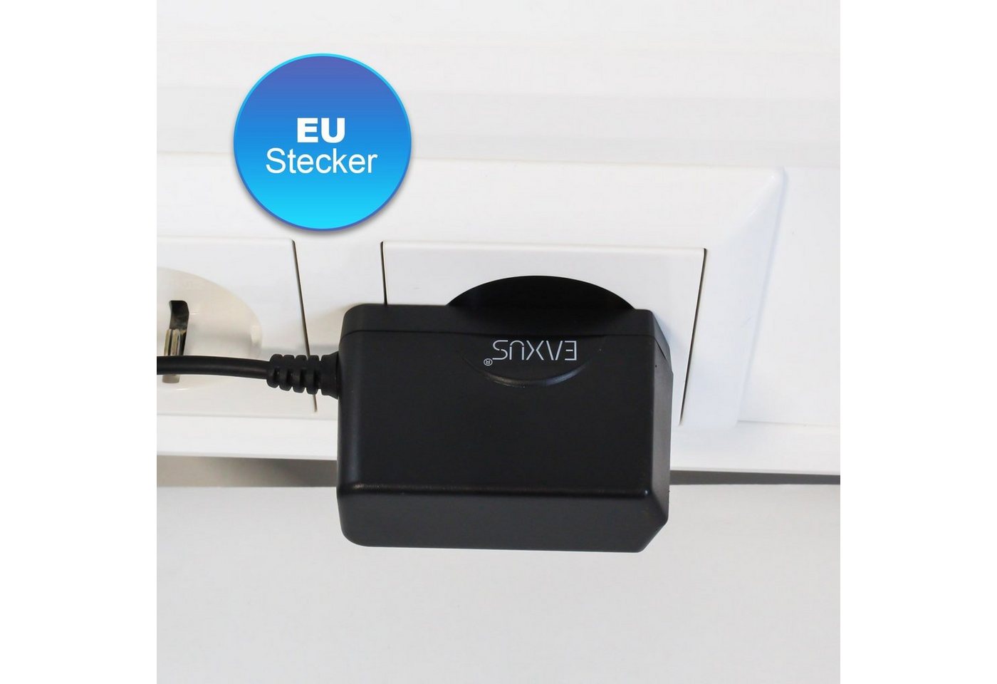 EAXUS Netzteil für Nintendo 3DS, 2DS und DSi Konsolen-Ladestation (1000,00 mA, Ladekabel mit Schutztechniken)