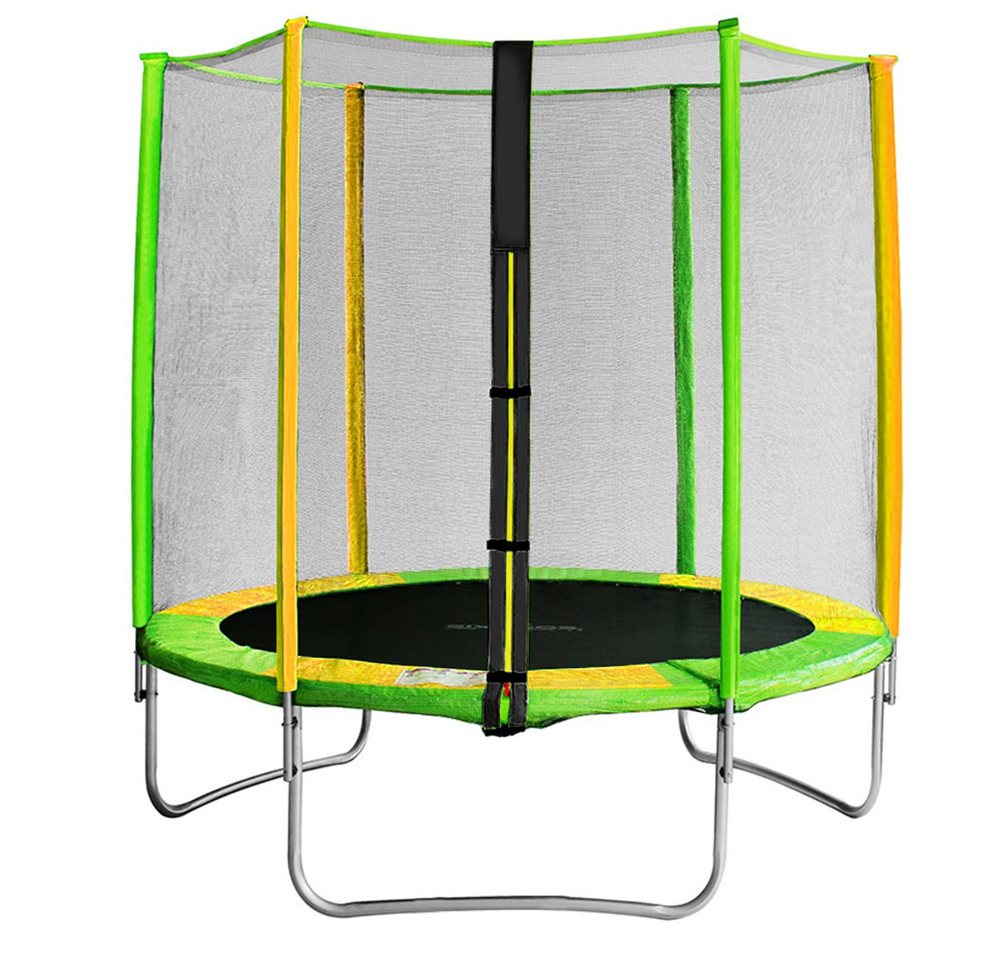 JEOBEST Gartentrampolin Outdoor Trampolin mit Sicherheitsnetz, Ø 150 cm, mit Sicherheitsnetz, Schutzpolster, belastbar bis 60 kg Bild 5