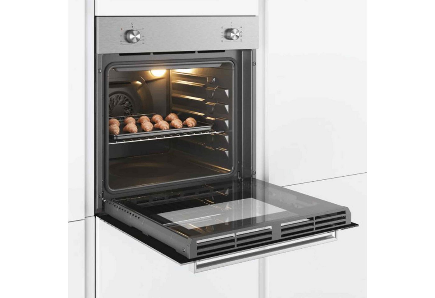 Candy Einbaubackofen FCT600X/E DE, Umluft Backofen Bild 2