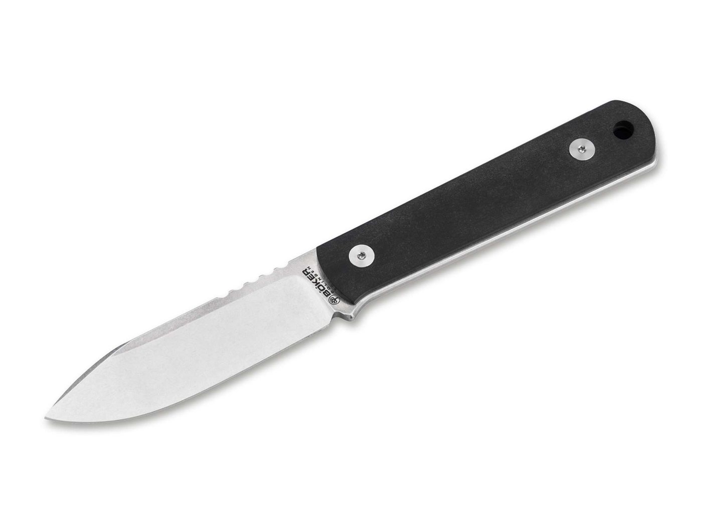 Böker Universalmesser Böker BFF Packlite Black Richlite Magnacut Bild 2