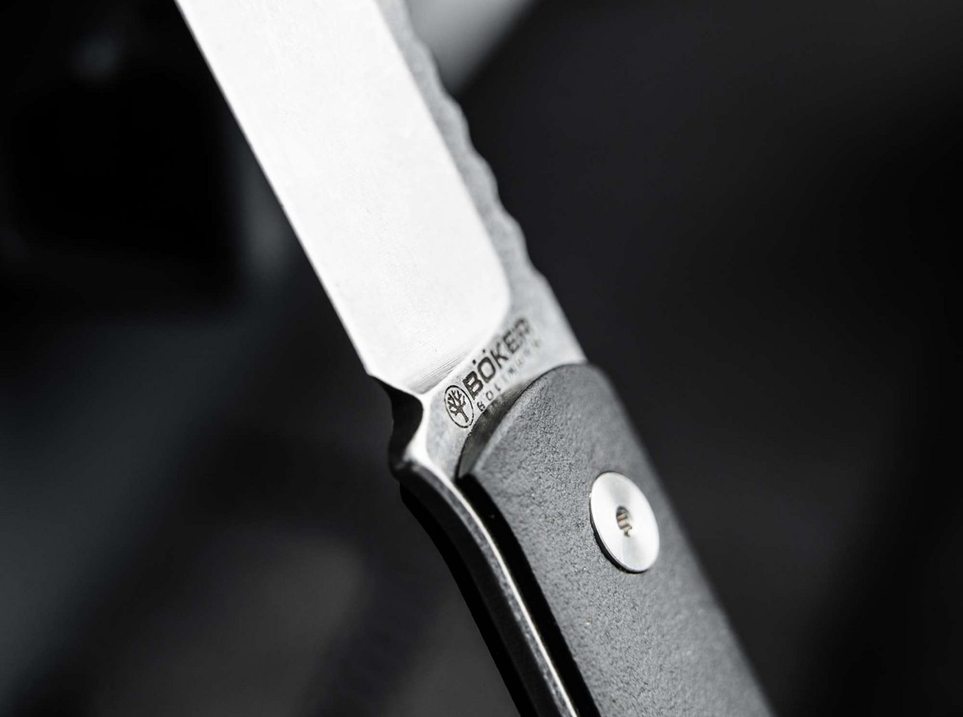 Böker Universalmesser Böker BFF Packlite Black Richlite Magnacut Bild 3