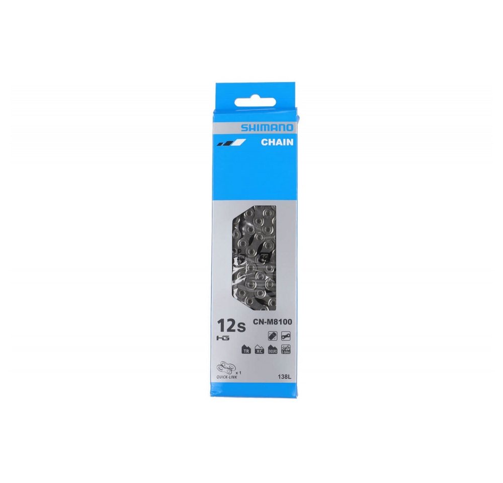 Shimano Fahrradkette XT CN-M8100 12-fach Kette 138 Glieder Antrieb HG-TYPE