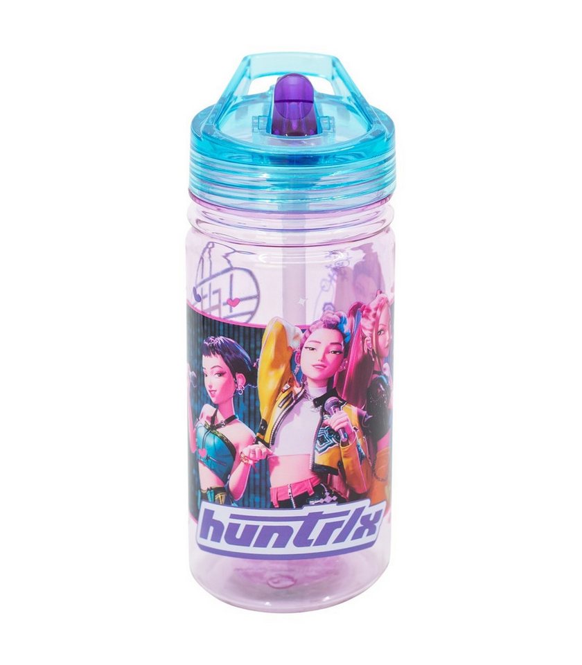 K-Pop Demon Hunters Trinkflasche - 475 ml Kinder Flasche mit Klappverschluss Bild 2