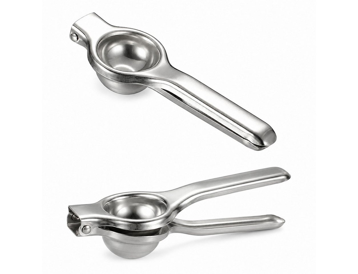 Fyrove Entsafter Manuelle Saftpresse aus Edelstahl, ergonomischer Griff, 0 W, Robuste Konstruktion aus hochwertigem Edelstahl Bild 2