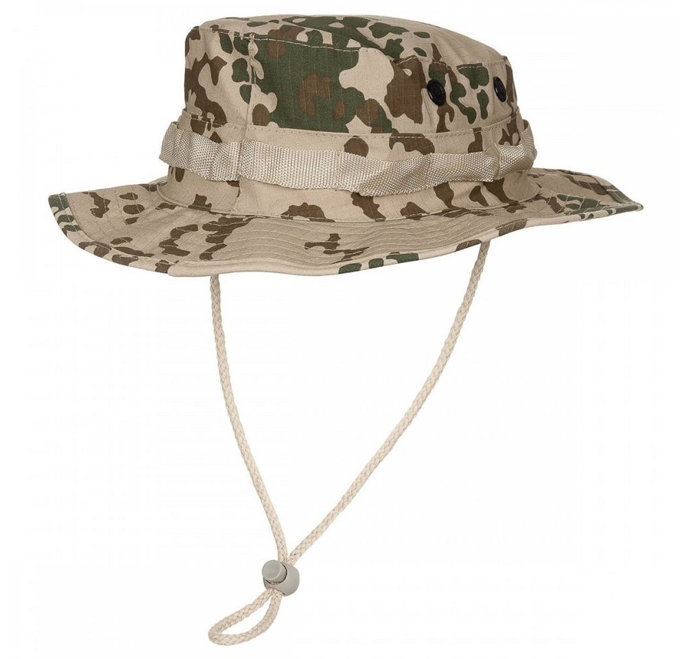 MFH Outdoorhut US GI Buschhut, BW tropentarn, mit Kinnband, GI Boonie - L (Packung) umlaufende Schlaufen Bild 2
