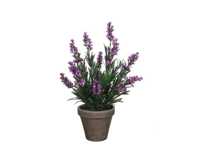 Mica künstlicher Lavendel violett in Topf 33 x 20 cm Dekoblumen